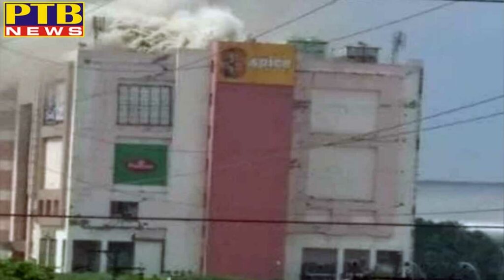 delhi ncr fire breaks out in spice mall noida all updates