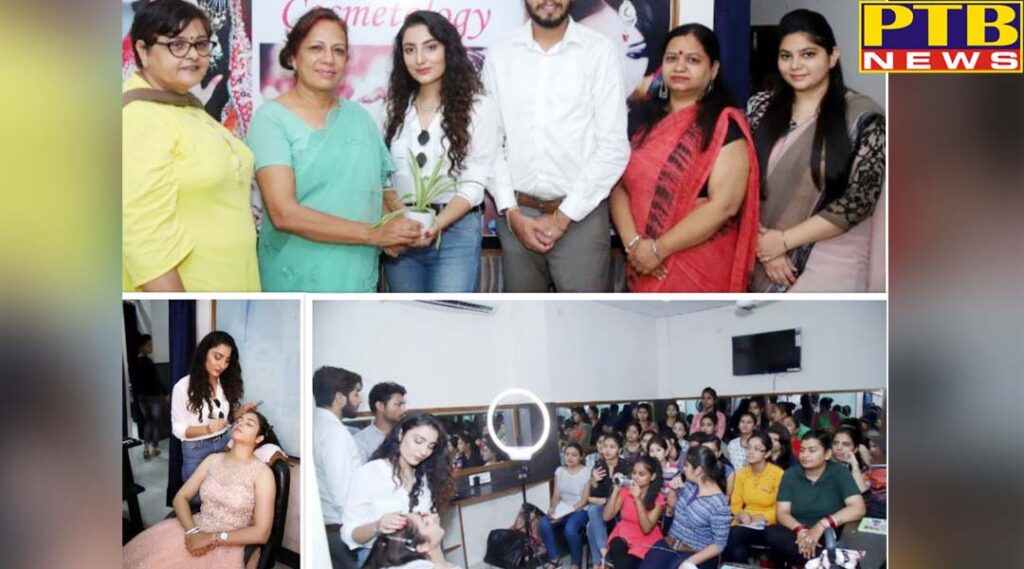 Workshop by Cosmetology Dept of PCM SD college, Jalandhar