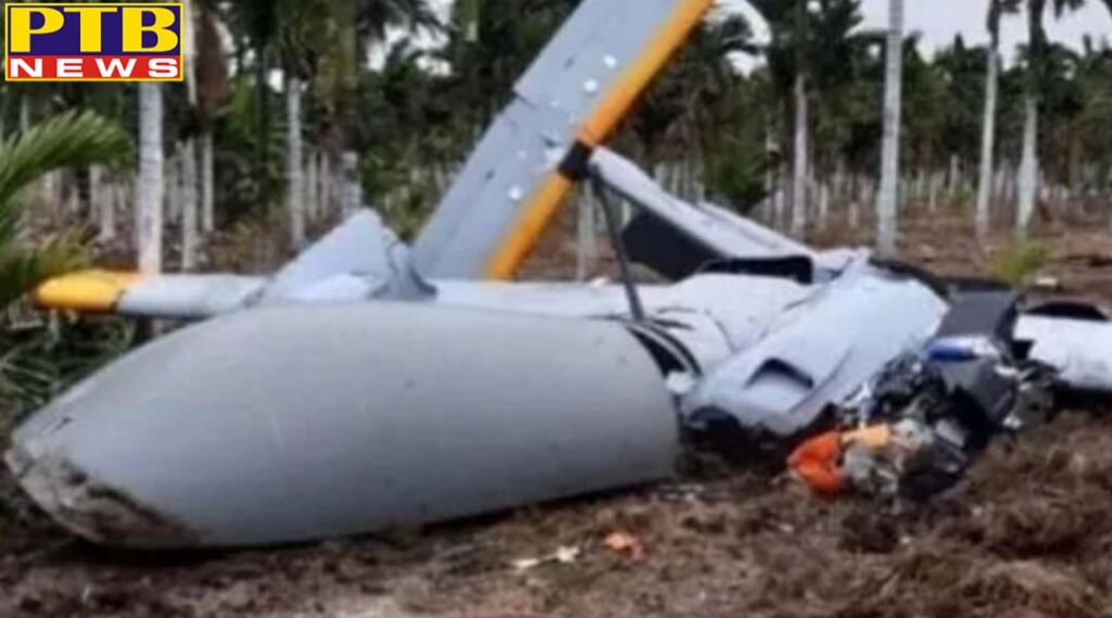 one tapas experimental unmanned aerial vehicle crashed in karnataka