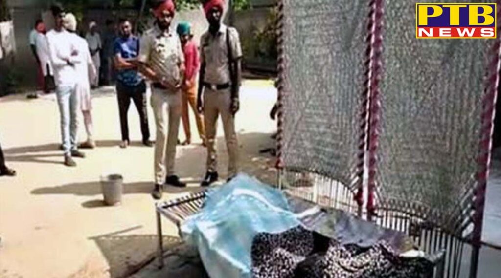drugs abuse youth murdered his mother attacking with sharp arm Punjab Moga