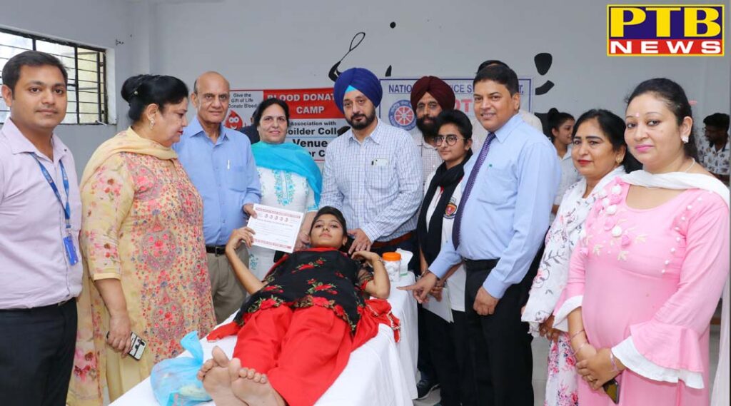 80 units blood donate at St. Soldier's Blood Donation Camp