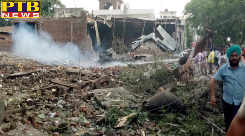 blast in batala factory 13 people dead Punjab