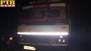 police station two caught a truck full of firecrackers near Patel chowk Jalandhar Punjab