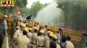 bjp protest outside delhi CM Arvind kejriwal house india