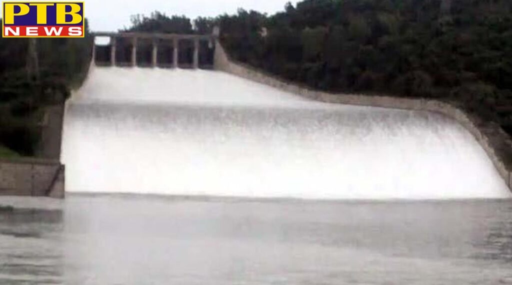 Jalandhar water level of pong dam is on the danger mark