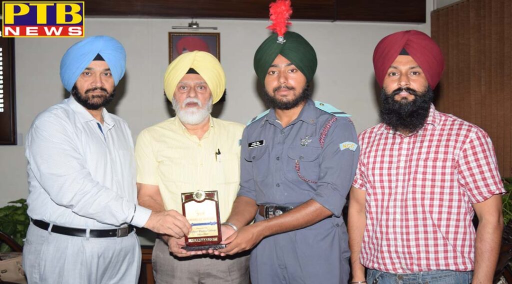 Cadet of NCC wing of Lyallpur Khalsa College Jalandhar selected in Youth Exchange Program