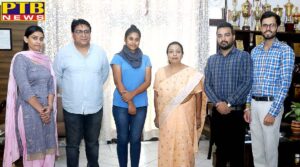 Km. Damanpreet Kaur of HMV bagged University Position in B.Design (Multimedia) sem II