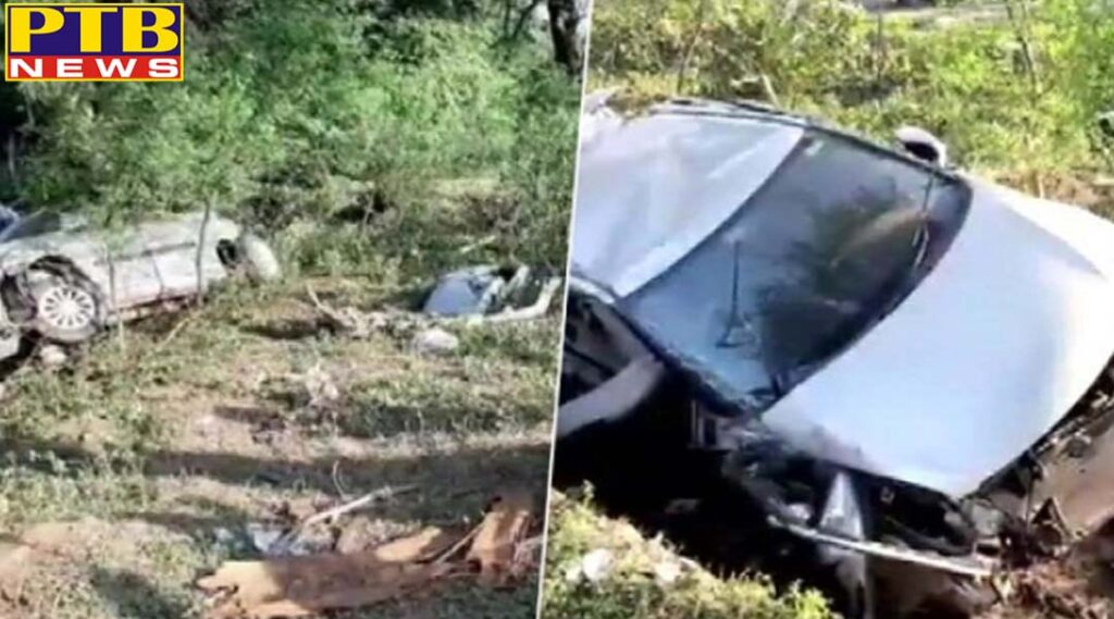 mp horrific road accident in hoshangabad 4 national level hockey players died