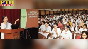 KMV Organizes a Lecture of Principal Prof.(Dr.) Atima Sharma Dwivedi on Developing Positive Attitude and Personality