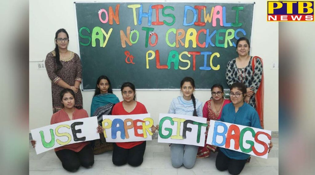 Innocent Hearts College of Education Organized Anti-Cracker & Anti-Plastic Week