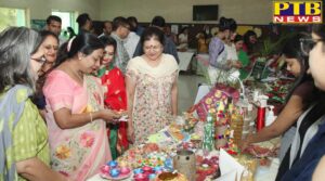 HMV Students organized Diwali Exhibition cum Sale Mela