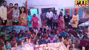 Diwali and Dhanteras festival celebrated with great pomp in Jalandhar's NCLP Special School Kot Ram Das