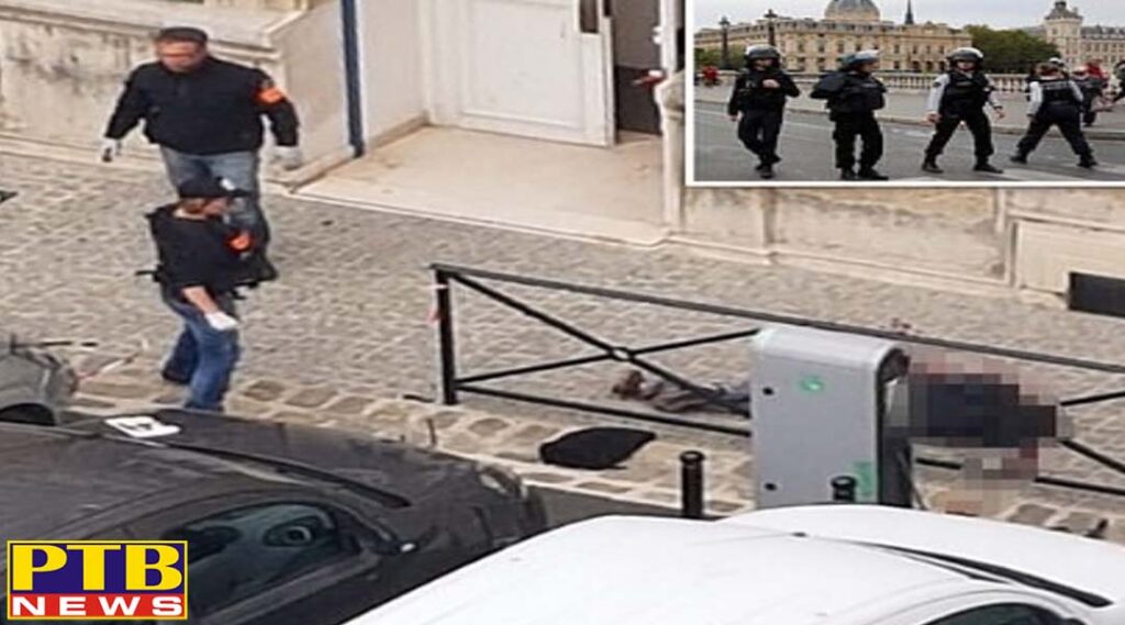 attack in france police headquarter five dead