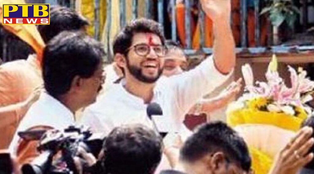 thackeray family gets first mla aditya wins by 70000 votes Mumbai Maharashtra