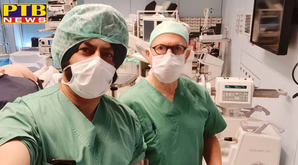 Dr. Harpreet Singh of Orthonova Hospital performed several complex operations abroad outside the country