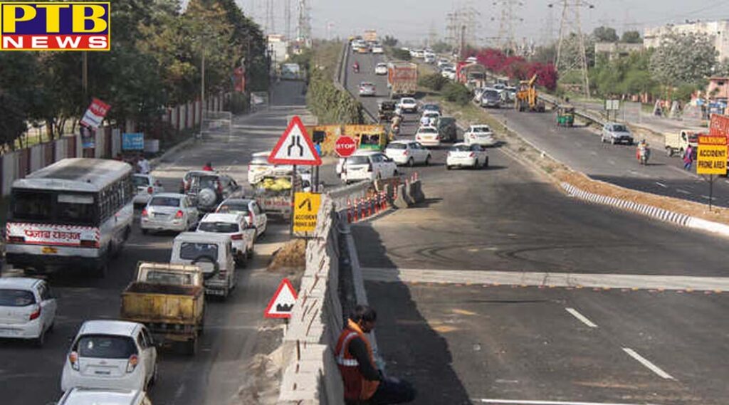 PAP Flyover work started again jalandhar Punjab