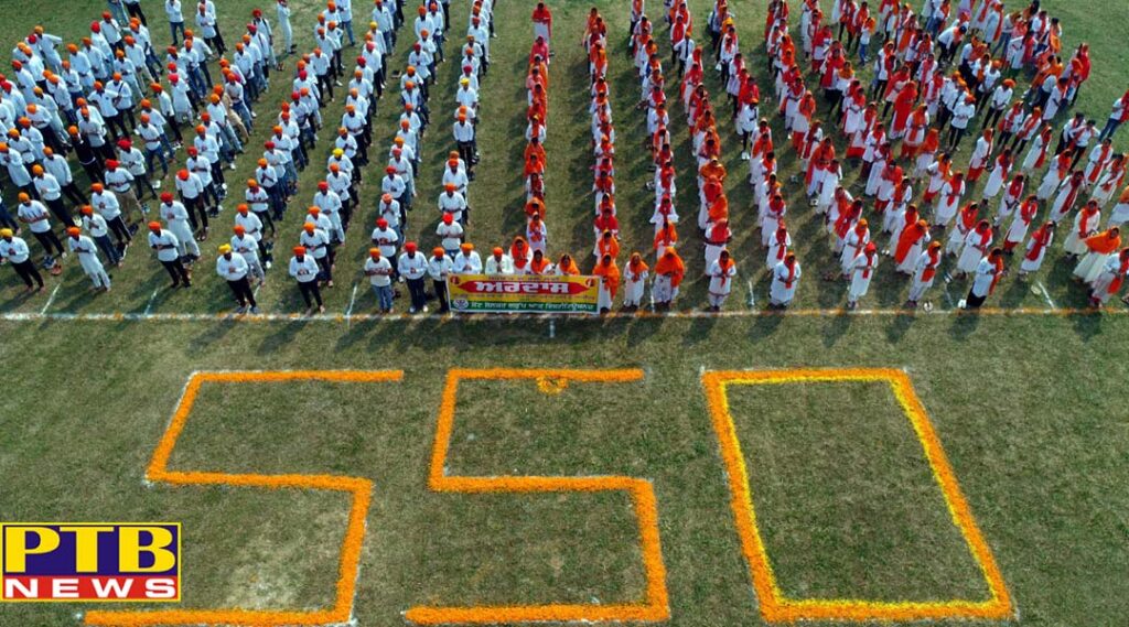 550 times Ardas by 550 students of St. Soldier Group of Institutions