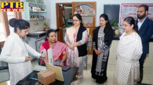 HMV organized Health Check up Camp for members of Non teaching and supportive staff and workers of mess and canteen