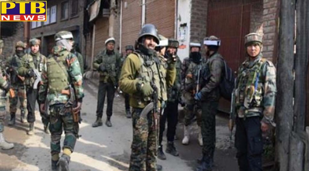 encounter between security forces terrorists in ganderbal Jammu & Kashmir