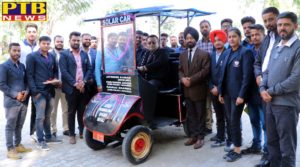 Young engineer from St. Soldier made solar car, Will give 35 to 40 kilometers of mileage