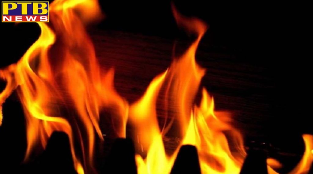 Fire in sales tax building in Delhi
