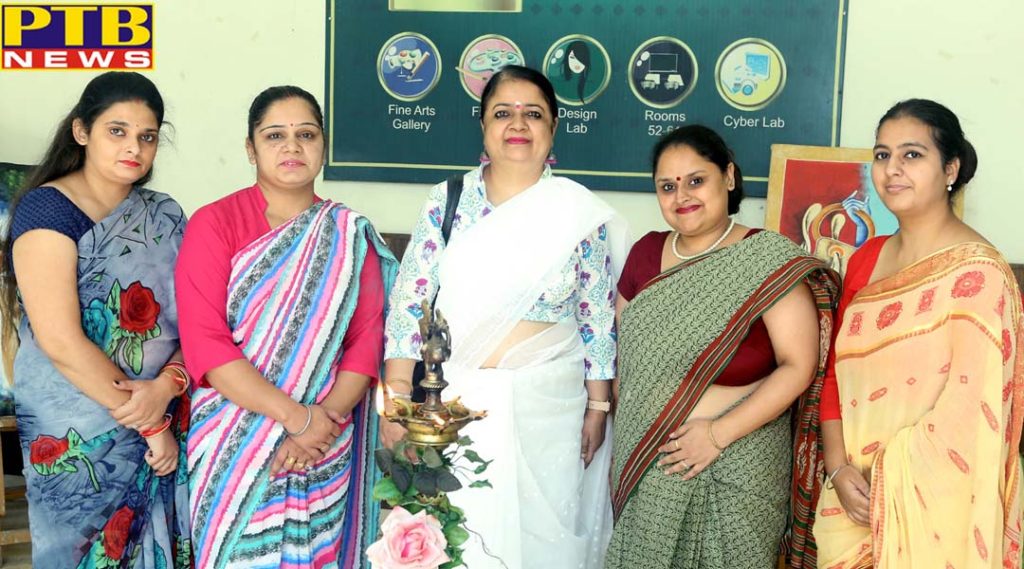 One day workshop on Fashion Illustration and its related terms by BD department of HMV College