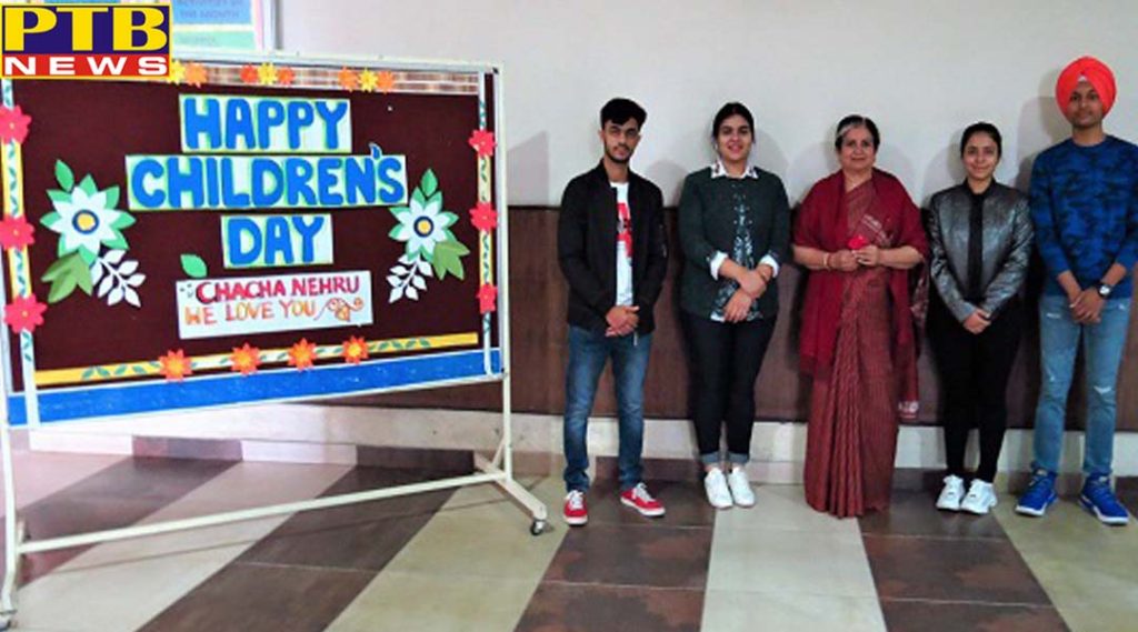 Children's Day was celebrated at IV World School Jalandhar