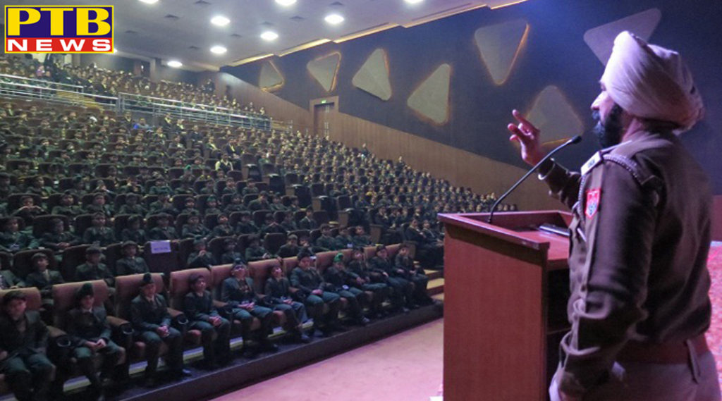 Workshop on How to be Safe on Road IVY World School Jalandhar