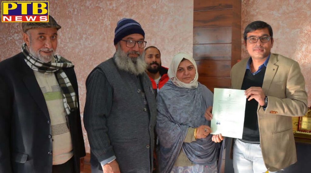 Khatija Praveen, who came from Pakistan's Khatak amid controversy over CAA, got citizenship of India ptb big breaking news