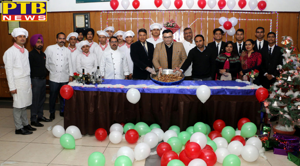 Cake Mixing Ceremony held at St Soldier Institute of Hotel Management and Catering Technology