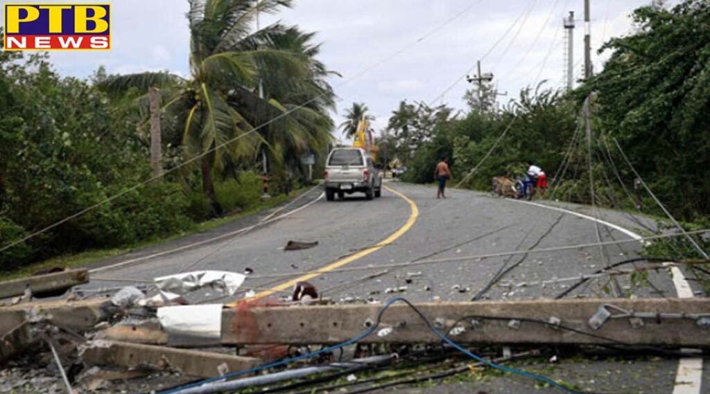 funphone caused devastation in philippines 16 people died Manila