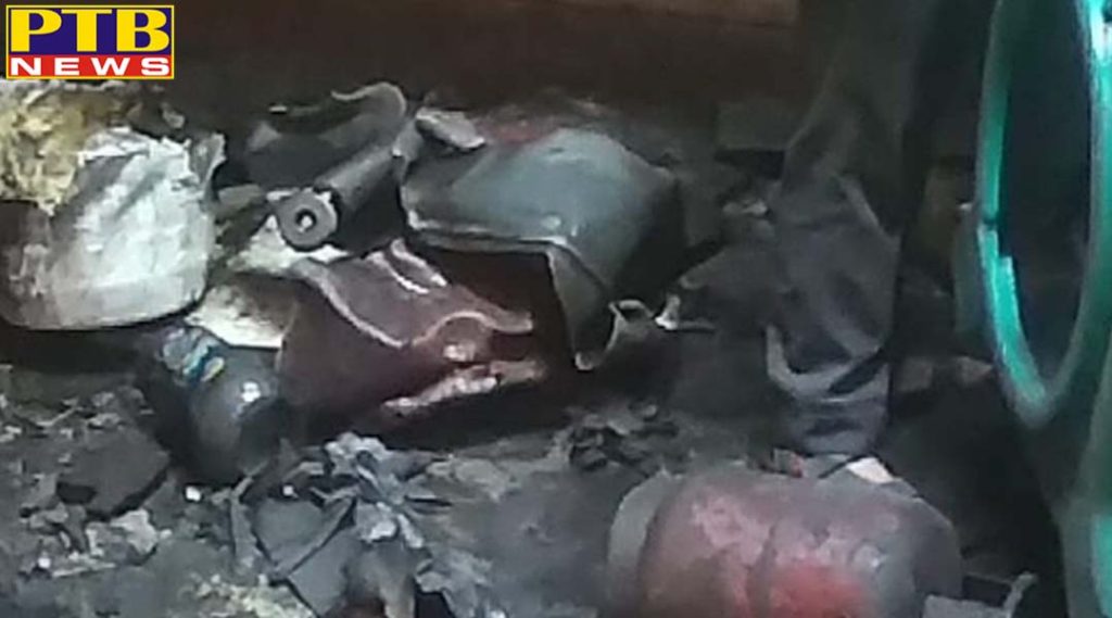 Strong blast in Jalandhar Many people are injured