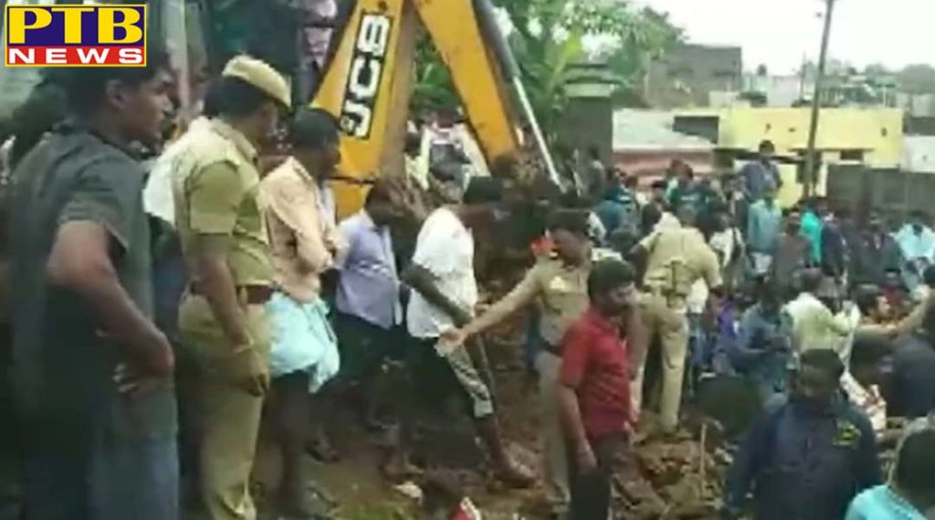 Heavy rains in Tamil Nadu, 15 killed as wall collapses india