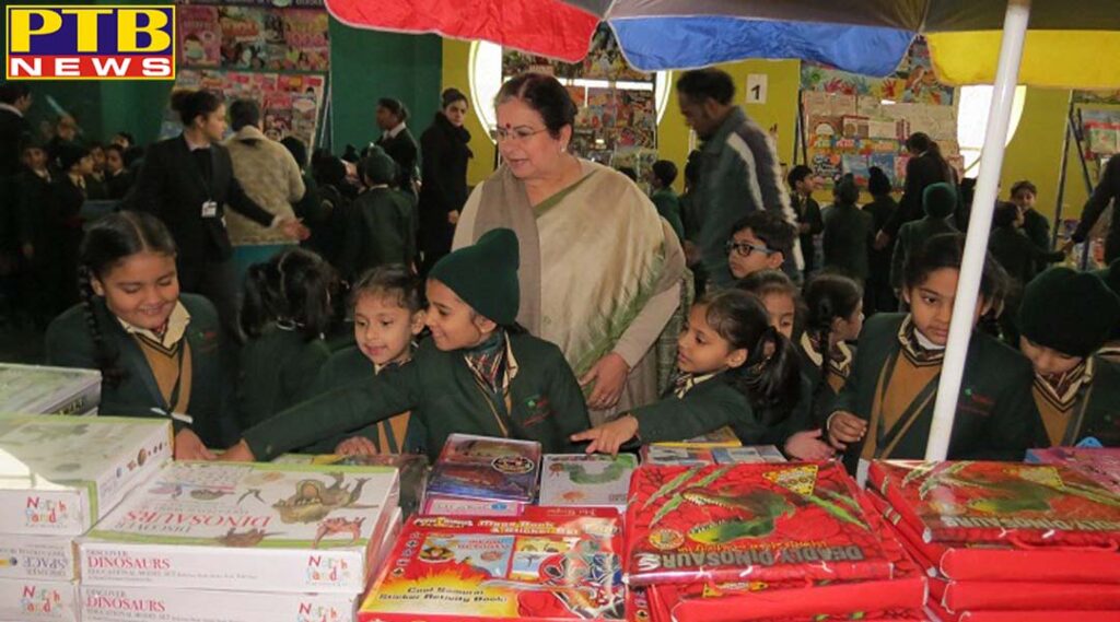 Book fair organized at IVY World School Jalandhar