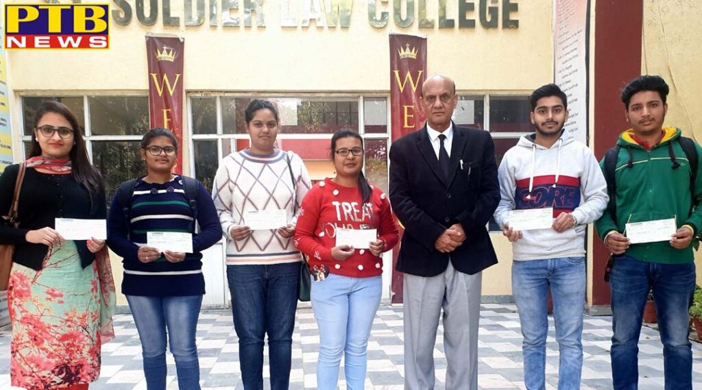 St. Soldier gives 28000 scholarship to law students
