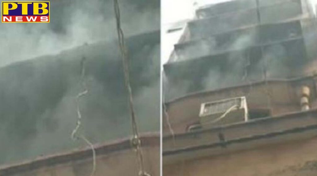 fire broken out in same building in delhi anaj mandi rani jhansi road where 43 people had died