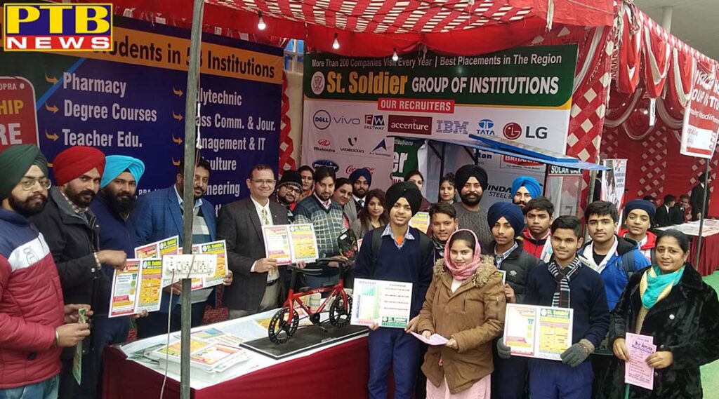 Career Guidance Stall at Spark Mela by St Soldier Group