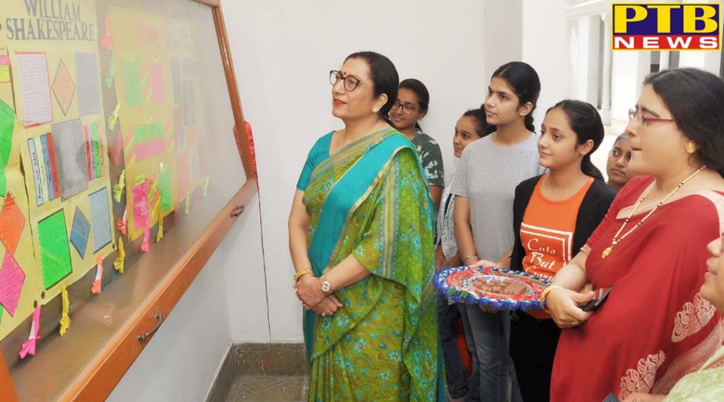 Inauguration of the new English Literature Board of the English Society of KMV College
