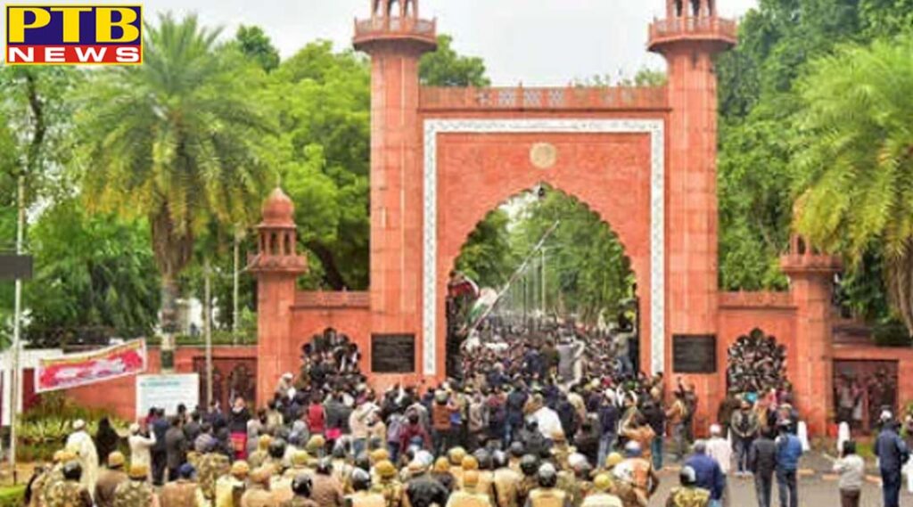 aligarh amu student union vice president and 78 others named fir registered in amu cca protest