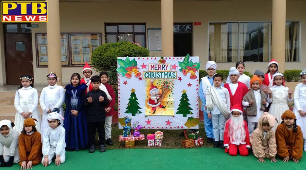 Christmas was celebrated in all four schools of Innocent Harts Jalandhar