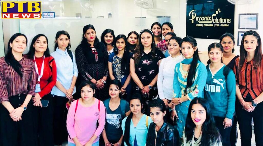 KMV Organizes a Workshop at Itronix Solutions, Mohali for the Students of B.Voc. Retail Management and M. Voc. Retail Management