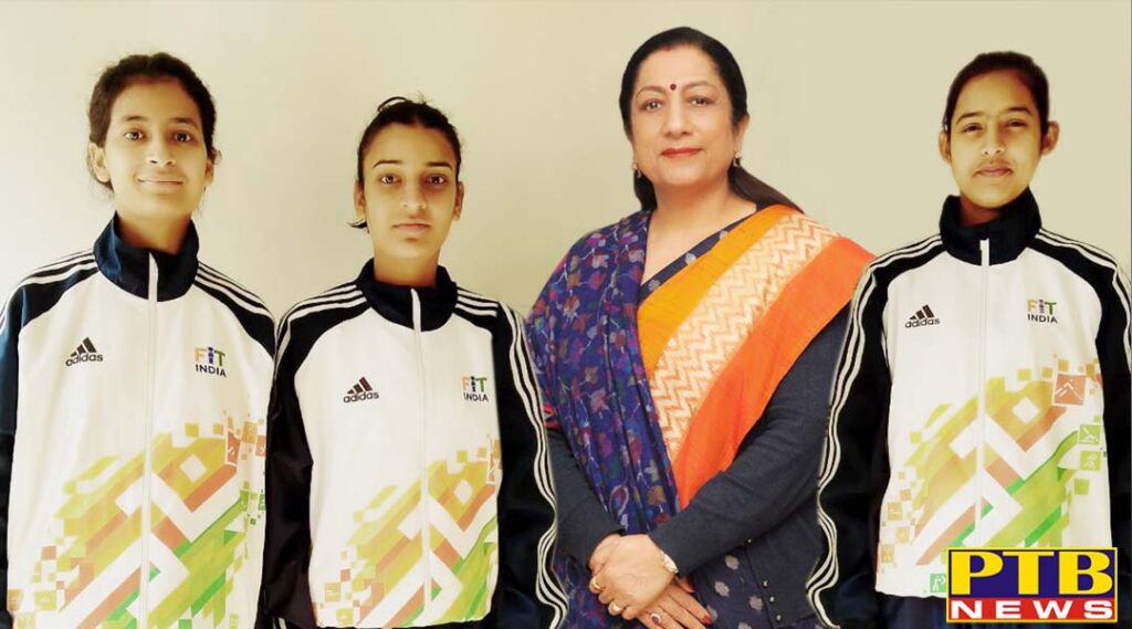 KMV’s Vollyball Players Represent Punjab in Khelo India Games NEW