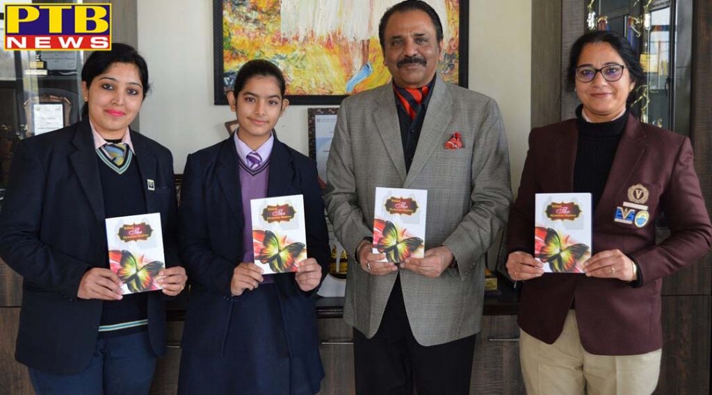 Cambridge International School student published Behind the Mysterious Shadows Book Dasua Punjab