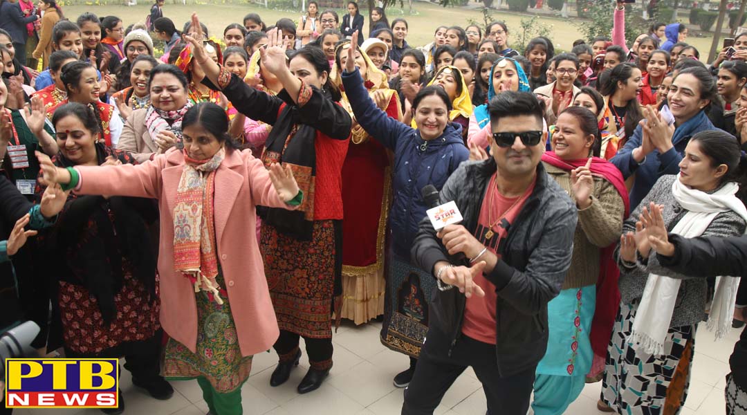 एच.एम.वी. में पंजाबी गायक तेजी संधू का विशेष शूट,