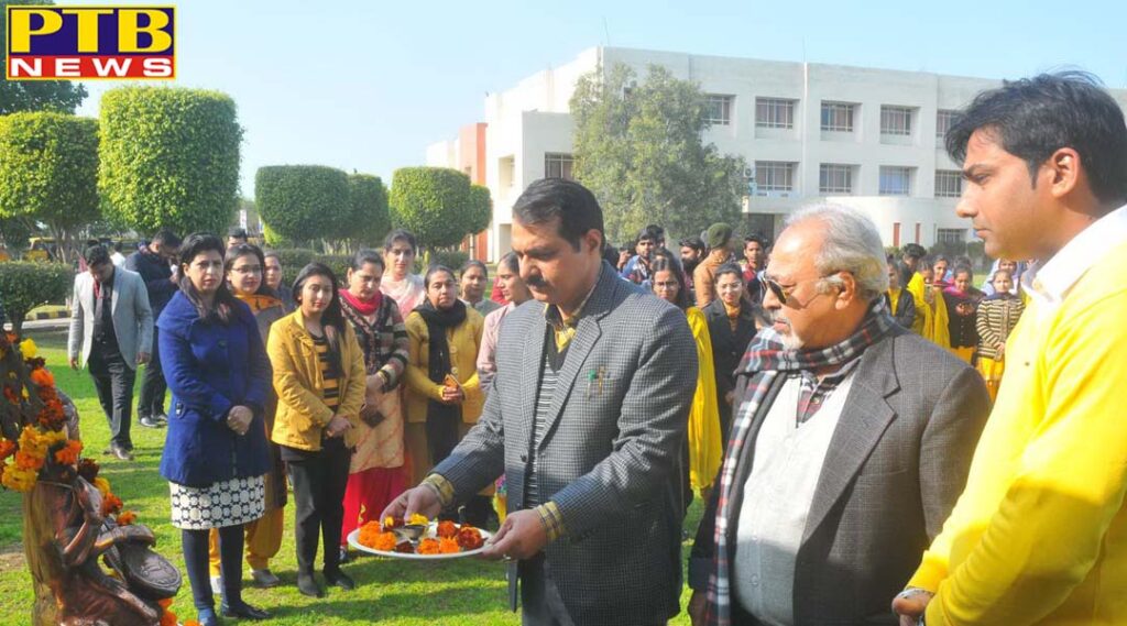 Basant Panchmi celebrations at Innocent Hearts Group of Institutions
