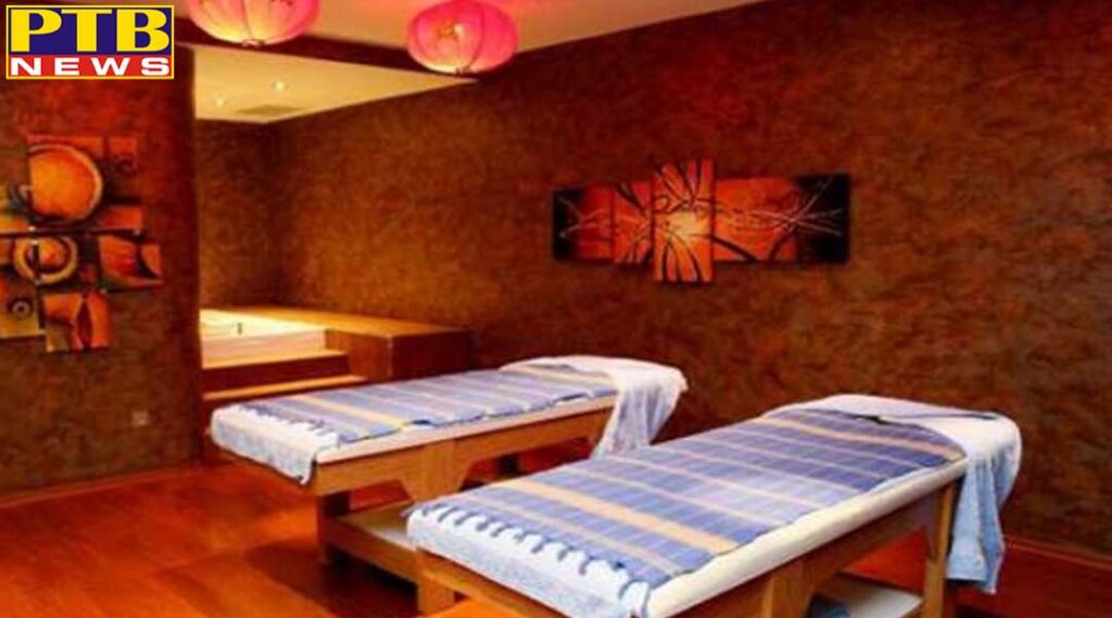 police raid massage centers 1 dozen foreign women in custody Amritsar Punjab