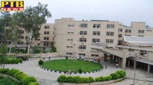 pgi fifth floor canteen caught fire big accident averted
