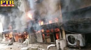 delhi transport department office caught fire 26 fire tenders on the spot