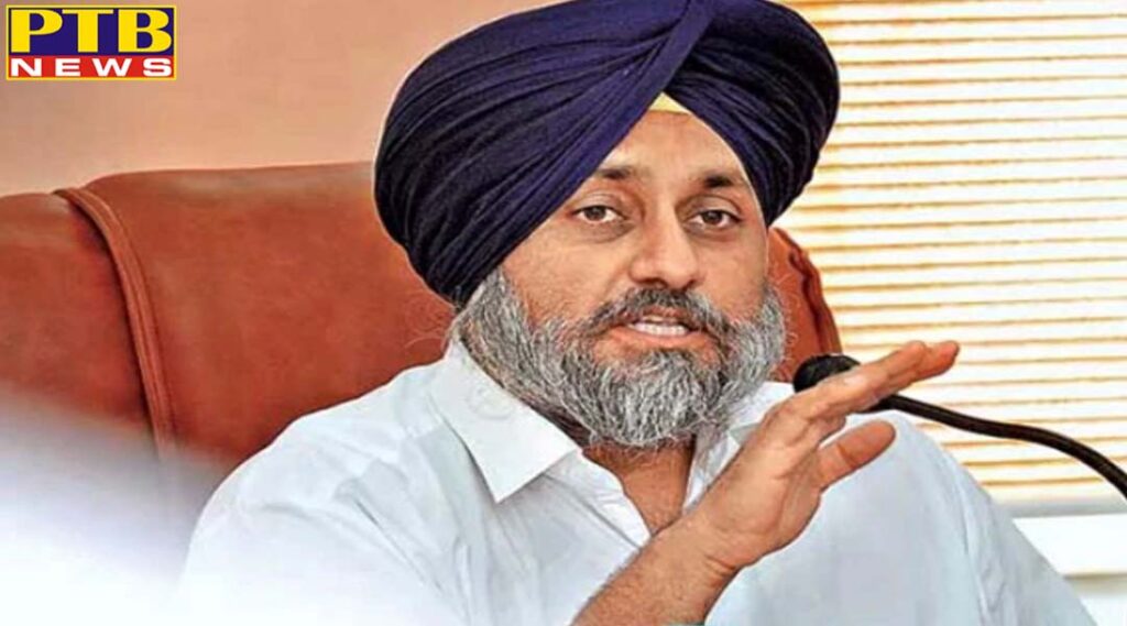 sukhbir badal stops on reports of bjp sad contesting different punjab assembly elections