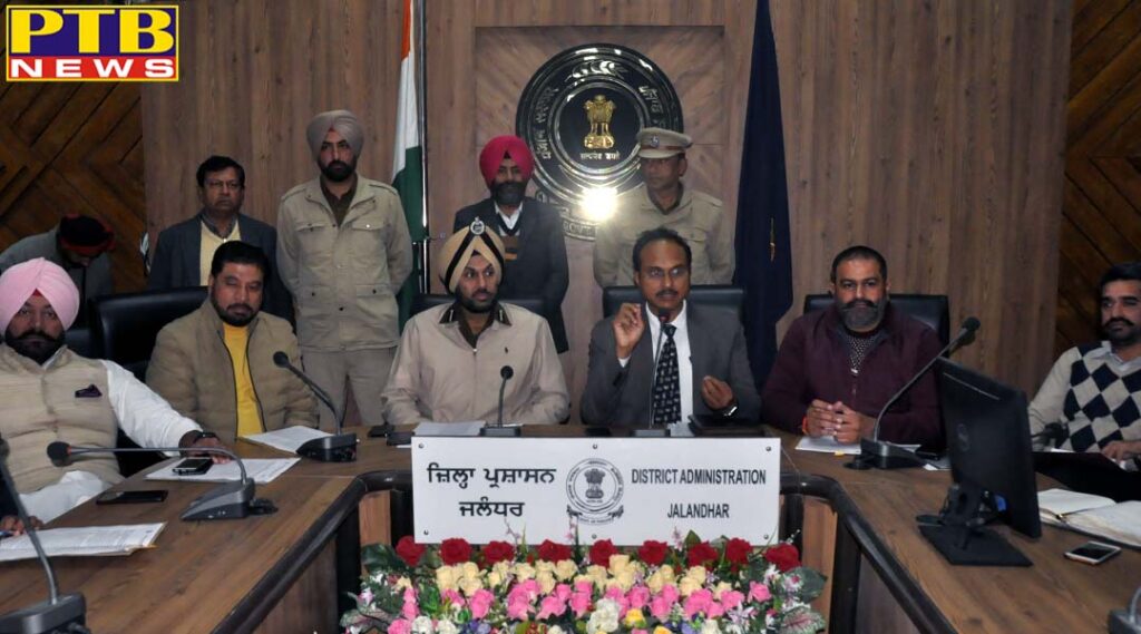 DISTRICT ADMINISTRATION TO MAKE ELABORATE ARRANGEMENTS FOR SHOBHA YATRA TO MARK PARKASH UTSAV OF SRI GURU RAVIDASS JI- DC AND CP ASSURES MLAs